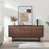 Lage salontafel 'Boxholm' met 3 deuren met push-to-open Productafbeelding-voorbeeld 2