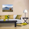 Wallario Poster - Kuh in den Bergen, Kunstdruck Größe: 70 x Produktbild-Vorschau 2