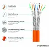 Cat7 Verlegekabel Installationskabel 250m Netzwerkkabel 10 Produktbild-Vorschau 3