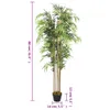 Bambusbaum Künstlich 500 Blätter 80 cm Grün Produktbild-Vorschau 4