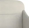 Close-up of the corner of a cream-colored upholstered seat. Produktbild-Vorschau