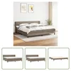 The Living Store Boxspringbett mit Matratze Taupe 200x200 Produktbild-Vorschau 7