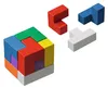 Soma Würfel aus Holz, buntes 3D-Puzzle ab 6 Jahren Produktbild-Vorschau 5