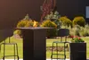 Square Table High - vysoký stůl s plynovým krbem, ideální Náhled obrázku produktu 8