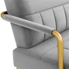 Yaheetech Polstersofa mit Armlehnen & Beine aus Metall Produktbild-Vorschau 9