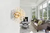 Applique LED, a 6 fiamme, cristalli, trasparente, oro, D 40 Anteprima dell’immagine prodotto 5