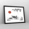 Gerahmtes Poster - Schwarzer Rahmen - China Angler Zeichnen Produktbild-Vorschau 8