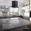 Klarstein digestor, voľne zavesený ostrovný digestor, Náhľad obrázku produktu 2