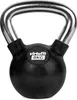 VirtuFit Kettlebell Pro 8 kg aus Gusseisen mit Gummi, Griff Produktbild-Vorschau 2