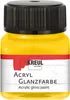KREUL Acryl Glanzfarbe Sonnengelb 20 ml Produktbild-Vorschau 1