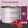 REAVET Premium Katzenfutter nass mit Ente & Himbeeren 6 x Produktbild-Vorschau 3