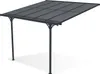 Terrassenüberdachung Carport KLEO 300L300 Aluminium Grau Produktbild-Vorschau 5