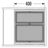 Hailo Abfallsammler 3608521 CS Slide Cargo Synchro 46 Liter Produktbild-Vorschau 14