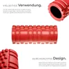 tectake® Faszienrolle mit verschiedenen Noppenzonen leichte Produktbild-Vorschau 3