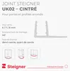 Uszczelka prysznicowa STEIGNER, 80 cm, grubość szkła 6/7/8 Podgląd zdjęcia produktu 8