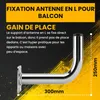 Extralink Support balcon pour antenne satellite 300 mm, Voir les images du produit 5