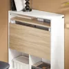SoBuy FWT104-WN Klapptisch mit angebautem Schrank Produktbild-Vorschau 5