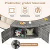 Garten-Lounge-Set mit runder Couch, Gartenmöbel-Set, Produktbild-Vorschau 16
