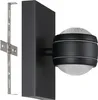 EGLO Applique murale d'extérieur LED Sesimba 2×3,7 W noir Voir les images du produit 8
