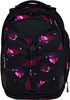 A black backpack with a floral pattern. Anteprima dell’immagine prodotto