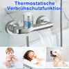 Badewannenarmatur mit Duschthermostat, Mischbatterie mit 2 Produktbild-Vorschau 6