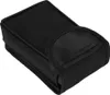 A black fabric case for a small folding binocular. Podgląd zdjęcia produktu