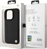 Hülle iPhone 16 Pro BMW Echtleder schwarz Logo Metall Produktbild-Vorschau 7