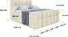 ALTDECOR Boxspringbett mit Matratze und Lattenrost  - RICAR Produktbild-Vorschau 8
