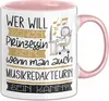 Musikredakteurin Tasse Geschenk Spruch Wer Will Schon Produktbild-Vorschau 1