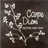 Gilde Wandrelief Ginkgo mit Weisheit  "Carpe Diem Nutze den Produktbild-Vorschau 1