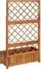 vidaXL Zvýšená postel s mříží 85x38x150 cm Masivní dřevo Náhled obrázku produktu 5