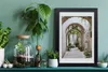 Bild 20x30 MDF-Rahmen, Wandkunst Arkade im Schloss Produktbild-Vorschau 2