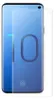 A screen protector is shown on a smartphone. Produktbild-Vorschau
