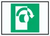 Öffnung durch Rechtsdrehung Symbol Schild A5 Rückseite Produktbild-Vorschau 1
