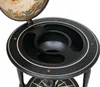 A close-up view of the top of a globe bar, showing the open lid and the interior storage compartment. Anteprima dell’immagine prodotto