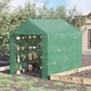 Outsunny polyetylénový skleník walk-in s 8 policemi Skleník Náhled obrázku produktu 2