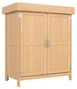 Sweiko Gartenschrank Tannenholz, Geräteschuppen wetterfest Produktbild-Vorschau 12