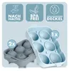 Blumtal Eiswürfelformen Silikon 3er Set - 6er Eiswürfelform Produktbild-Vorschau 2