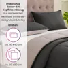 wometo Kissenbezug im Doppelpack & Wende-Design ca. 40x80 Produktbild-Vorschau 2