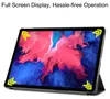 Pro Lenovo Tab P11 TB-J606F Pouzdro na tablet 3 folt Wake Náhled obrázku produktu 2