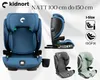 A collage of car seats in different colors, with text overlays and logos. Náhled obrázku produktu