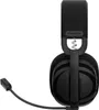 A black gaming headset is shown against a white background. Produktbild-Vorschau