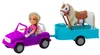 LEAN Toys 24473 Ankiki-pop met cabriolet, aanhanger en Productafbeelding-voorbeeld 1