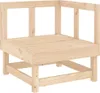 vidaXL 7-tlg. Garten-Lounge-Set Massivholz Kiefer Produktbild-Vorschau 5