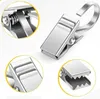 80 Stück Edelstahl Metall Vorhang Clips Mit Haken, Gardinen Produktbild-Vorschau 3