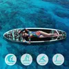 Funwater Aufblasbares SUP Board 350×84×15cm, Türkis &Grau Produktbild-Vorschau 4