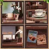 Kissa Coffee, japanisches Café – DIY Miniaturhaus 3D-Puzzle Produktbild-Vorschau 3