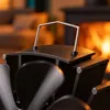 Relaxdays Kaminventilator, wärmebetrieben ohne Strom, 6 Produktbild-Vorschau 7