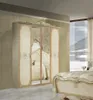 Barock Kleiderschrank Tolouse 4 trg. in Beige / Golde Produktbild-Vorschau 1