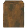 vidaXL Armoire TV avec lampes LED Chêne fumé 60x35x40 cm Voir les images du produit 10